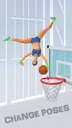 Ragdoll Dunk. Crazy basketball - Screenshot 2