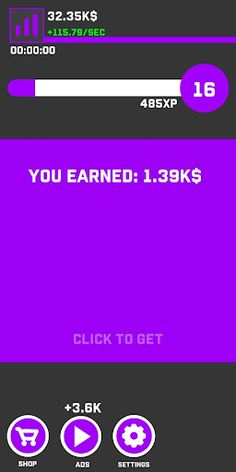 Clicker Mining - idle mine - Screenshot 2