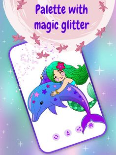 Mermaids Coloring Pages - Screenshot 3