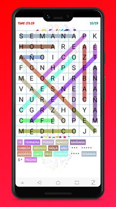 Wordsearch: Spanish Vocabulary - Screenshot 3