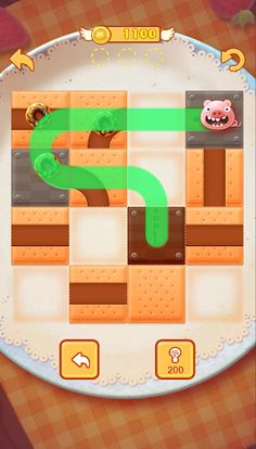 Pig Cookies: Slide Puzzle - Screenshot 3