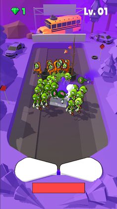Flipper Fury: Zombie Clash - Screenshot 1