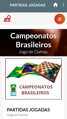 Campeonatos Damas Brasileira - Screenshot 1
