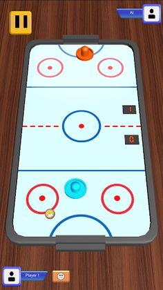 Air Hockey 3D Online - Screenshot 2