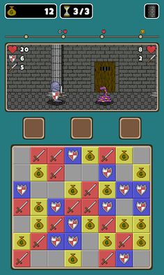 Match 3 Warriors - Screenshot 2