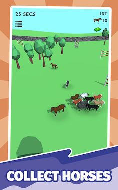 HORSES.IO: Horse Herd Racing - Screenshot 1