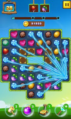Candy Garden Fever - Screenshot 1