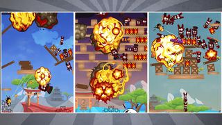Ninja Bear: Slingshot Shooter - Screenshot 2