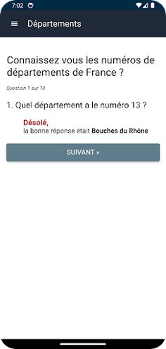 Géo Quiz France - Screenshot 4