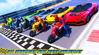 Superhero Bike Stunt Games 3D - Screenshot 2