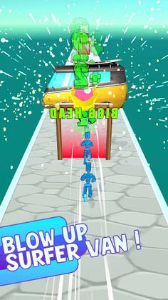 Big Head Runner 3D - Screenshot 3