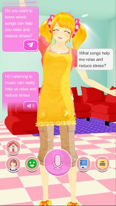 My Talking Girl - Screenshot 1