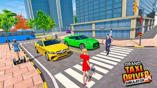 Modern Taxi Driver Car Games - Screenshot 2
