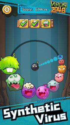 Virus 2048 - Screenshot 2