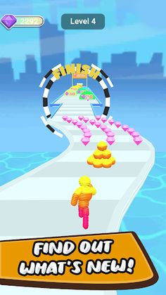 Rope Runner : Rope Stack Man - Screenshot 2