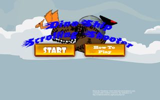Dino Ship Scrolling Shooter - Screenshot 1
