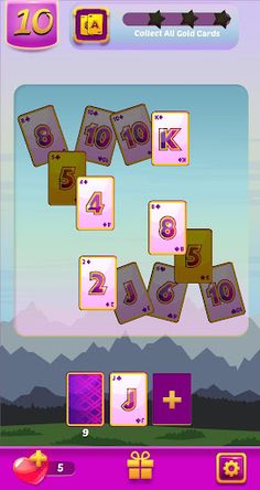 Wild Hearts Solitaire - TriPea - Screenshot 3