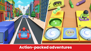 Marvel HQ: Kids Super Hero Fun - Screenshot 2