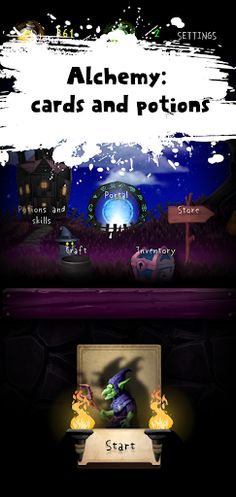 Alchemy: cards and potions - Screenshot 1