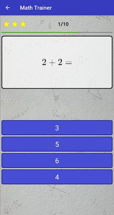 Math Trainer - Screenshot 2