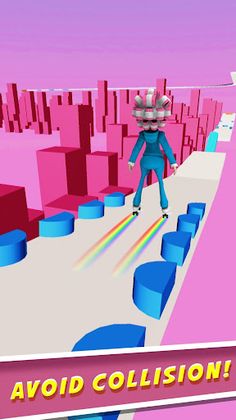 Roller Skating Run - Screenshot 3