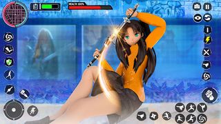 Anime High School Girl Fighter - Screenshot 2