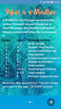 MindBox - Numbers memory train - Screenshot 2