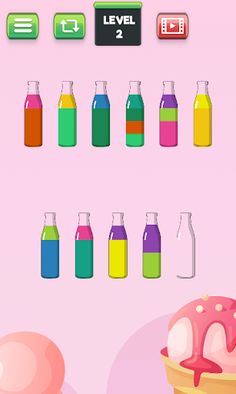 Sort Water - Color Puzzle - Screenshot 4
