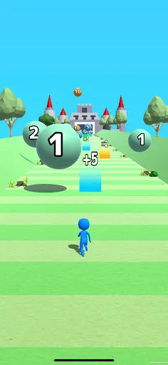 Crowd Slope Dash - Screenshot 1