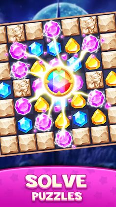 Jewels Adventure Match Blast - Screenshot 2