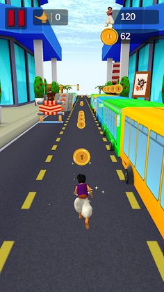 Aladdin Rush – Dodge the obsta - Screenshot 2