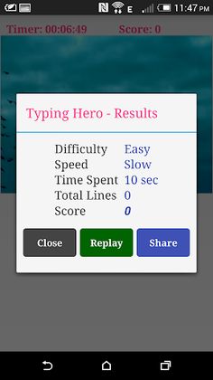 Typing Hero - Screenshot 3
