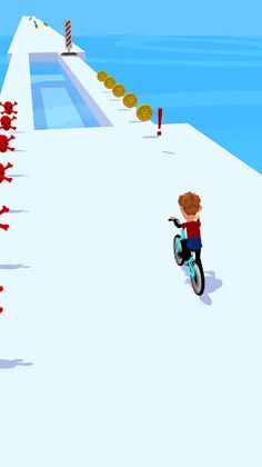 BMX Rush - Bicycle Run 3D - Screenshot 3