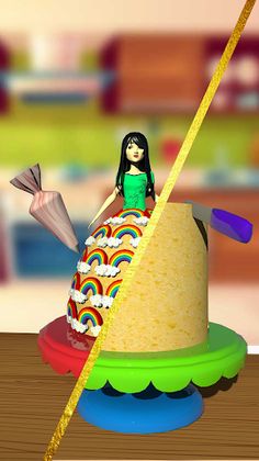 Doll Cake Dress Up Games 3D - Screenshot 4