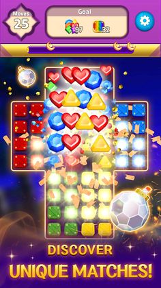 Jewels Fantasia : match puzzle - Screenshot 4