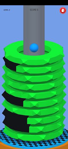 Super Helix Down 3D - Screenshot 1