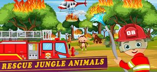 Firefighter Rescue Truck Games - Screenshot 1