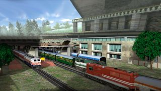 Electric Train Ind Rail Road - Screenshot 3