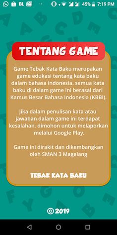 Tebak Kata Baku - Screenshot 4