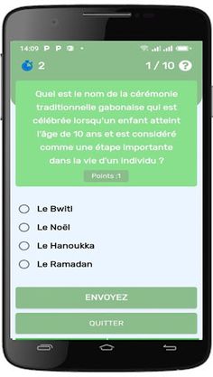 Quiz Gabon - Screenshot 3