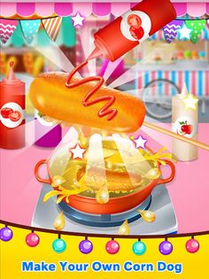 Street Food - Corn Dog Maker - Screenshot 2