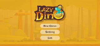 Lazy Dino: Jump & Stomp - Screenshot 1