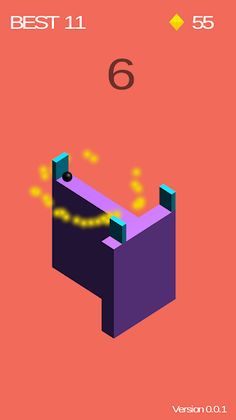 Bouncy Fall - Screenshot 2