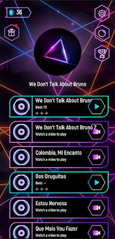 Encanto Bruno Tiles Hop - Screenshot 1