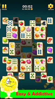 Mahjong - Fruits Solitaire - Screenshot 3