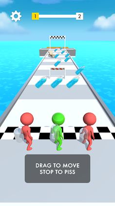 Pissing Runner - Screenshot 1