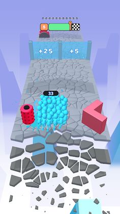 Fall Run 3D - Screenshot 4