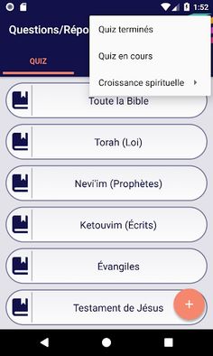 Questions/Reponses - Screenshot 3