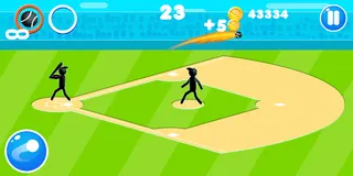 Stickman Baseball - Screenshot 2