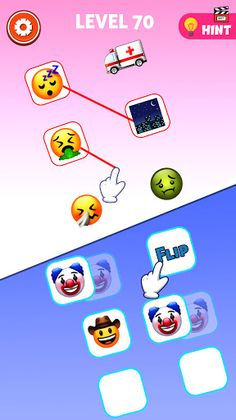 Emoji Matching Connect Puzzle - Screenshot 4